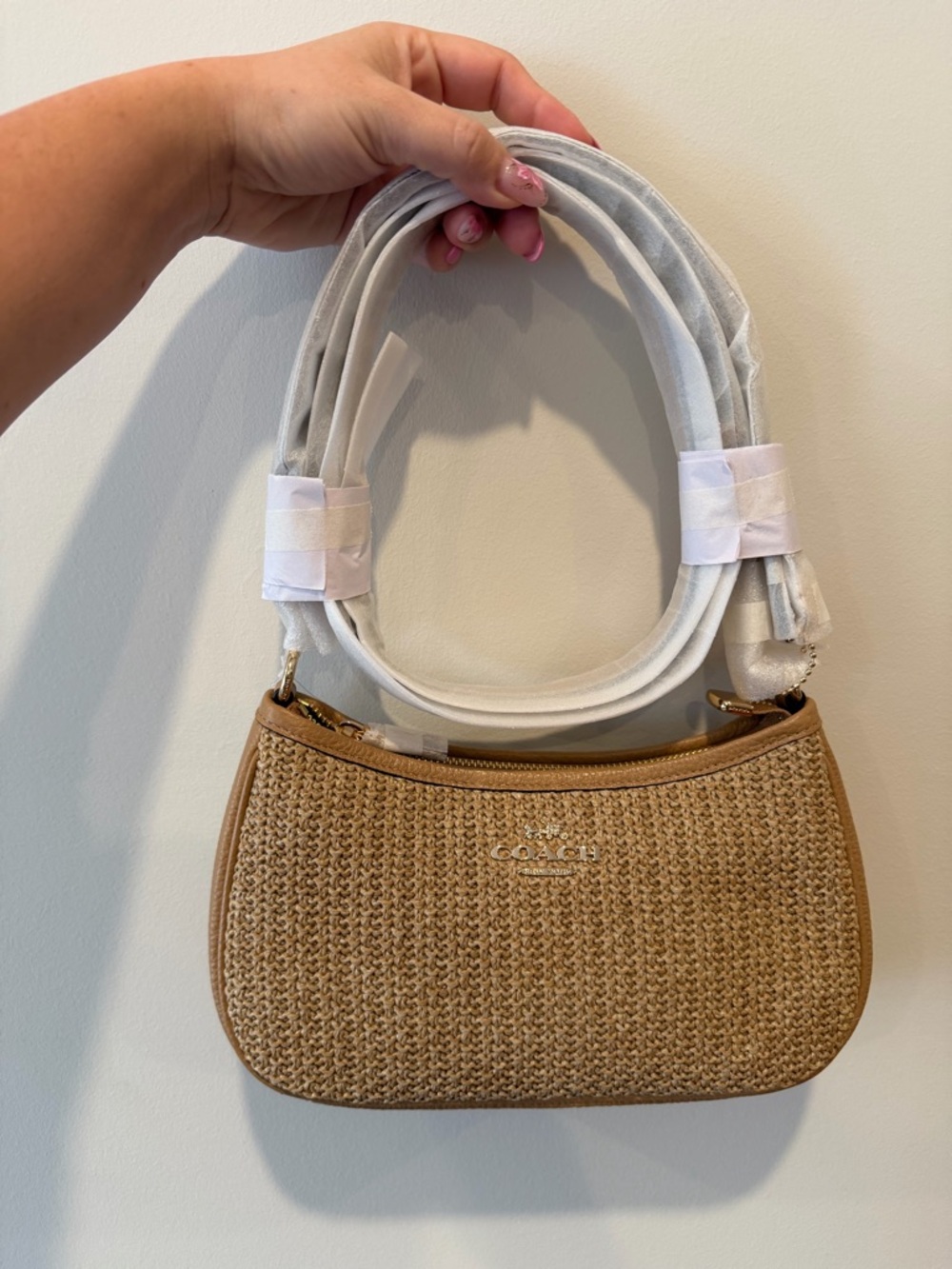 🎀COACH~Teri Shoulder Bag With Charm - Picture 6 of 8